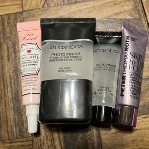 Primer bundle! New! Smashbox, Skin to Die For, Two Faced Hangover RX